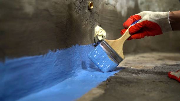 Commercial Waterproofing project at a Deatsville, AL business property by SJ Waterproofing Pros